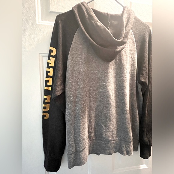 Team Apparel Pittsburgh Steelers NFL Lightweight Zip Hoodie Size M - Picture 5 of 8